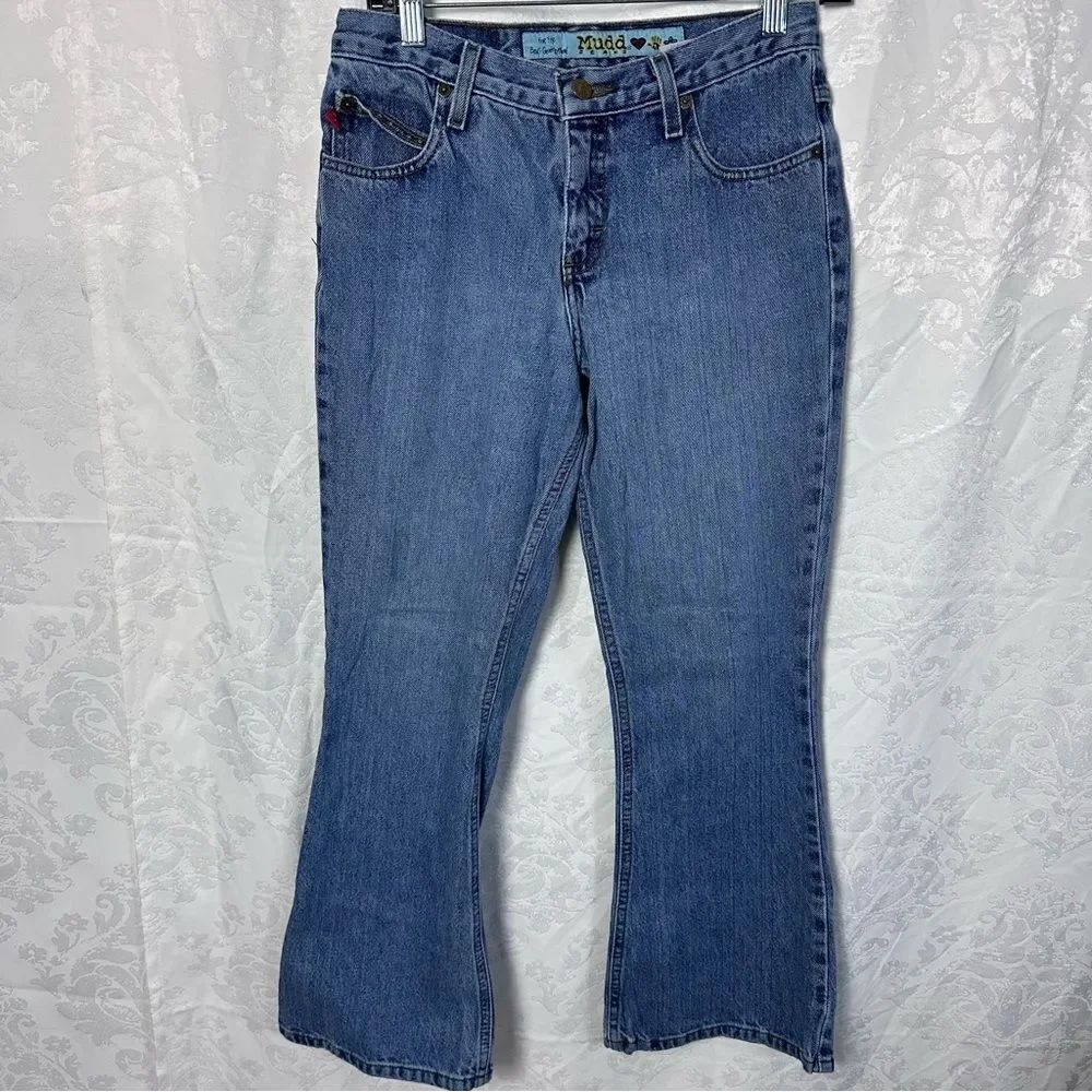 Mudd Blue Flare & Wide Leg Jeans Classic Denim